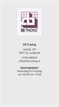 Mobile Screenshot of dbtrading.nl